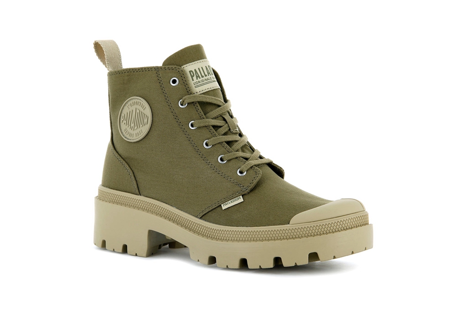 Palladium Pallabase Dark Green | RVS8270KO