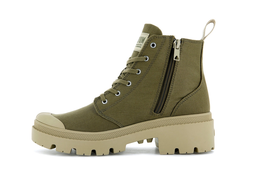 Palladium Pallabase Dark Green | RVS8270KO