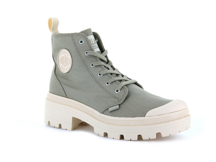 Palladium Pallabase Green Grey | KFO9493SI