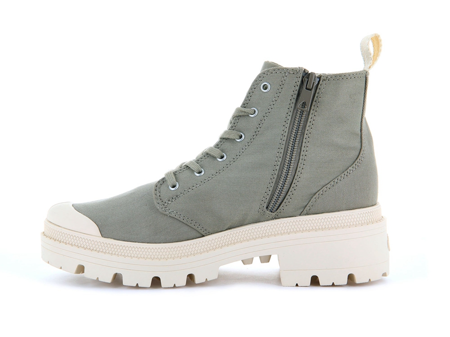 Palladium Pallabase Green Grey | KFO9493SI