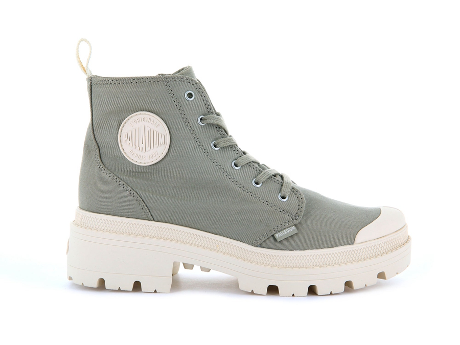 Palladium Pallabase Green Grey | KFO9493SI