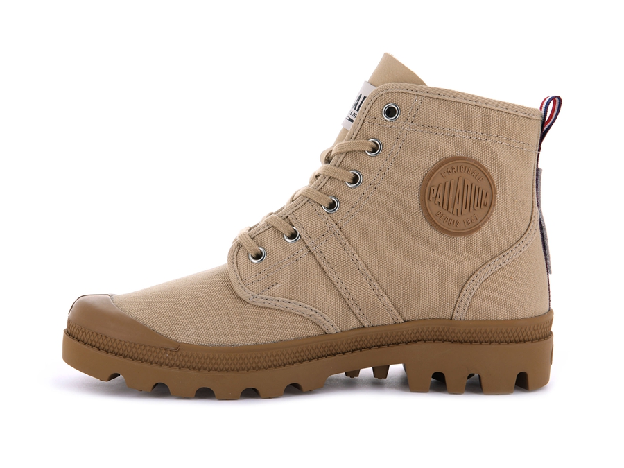 Palladium Pallabrousse Dark Khaki | UQP5626CN