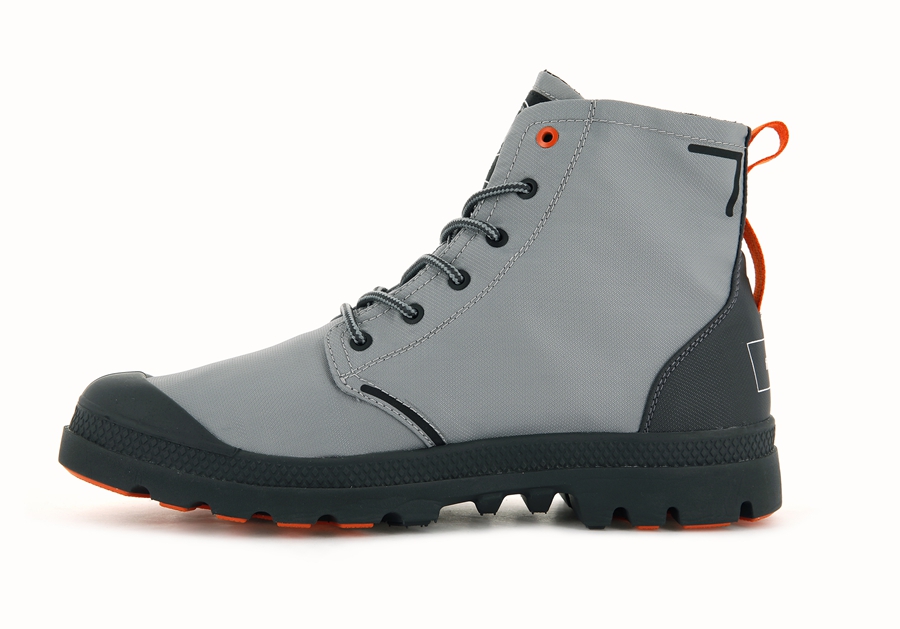 Palladium Pallafin Dark Grey | FZX5391DT