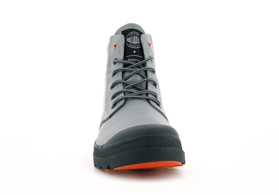 Palladium Pallafin Dark Grey | OOU226UI