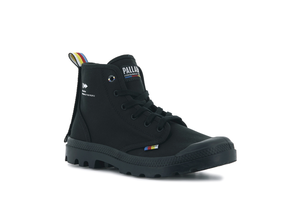 Palladium Pampa Black | MBM7575RO