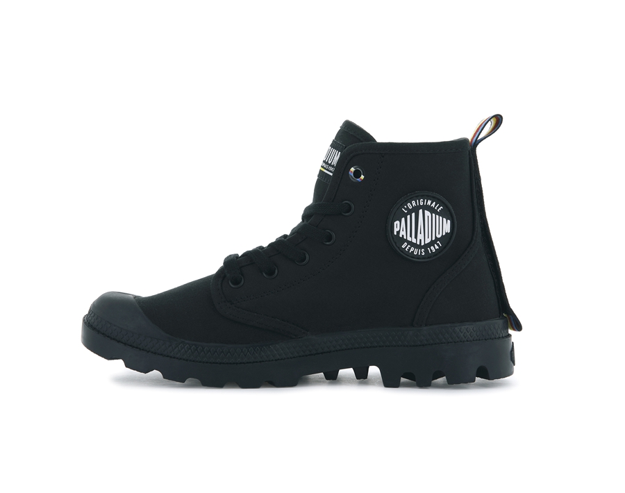 Palladium Pampa Black | MBM7575RO