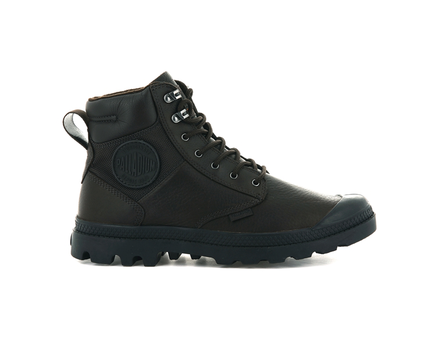 Palladium Pampa Dark Brown | AIO948XD