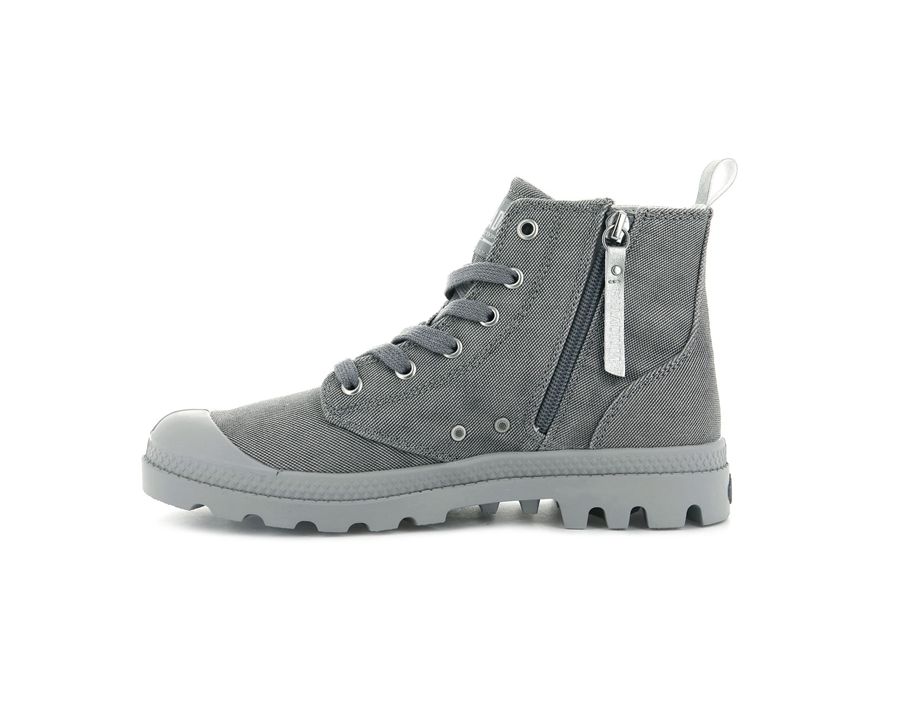 Palladium Pampa Dark Grey | DFL943NZ