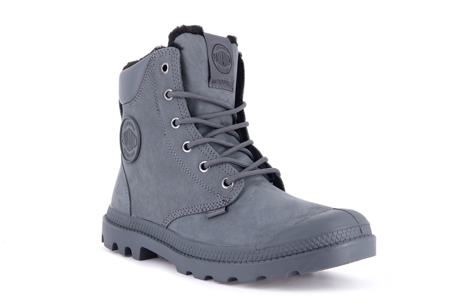 Palladium Pampa Dark Grey | HAM6030OA