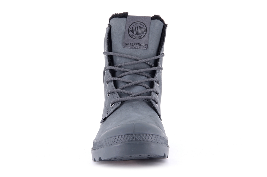 Palladium Pampa Dark Grey | HAM6030OA