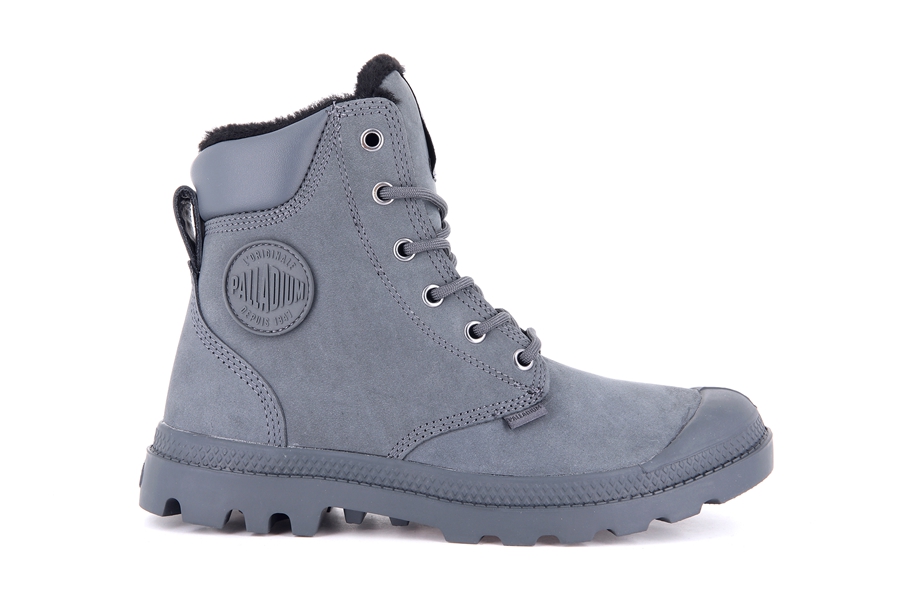 Palladium Pampa Dark Grey | HAM6030OA