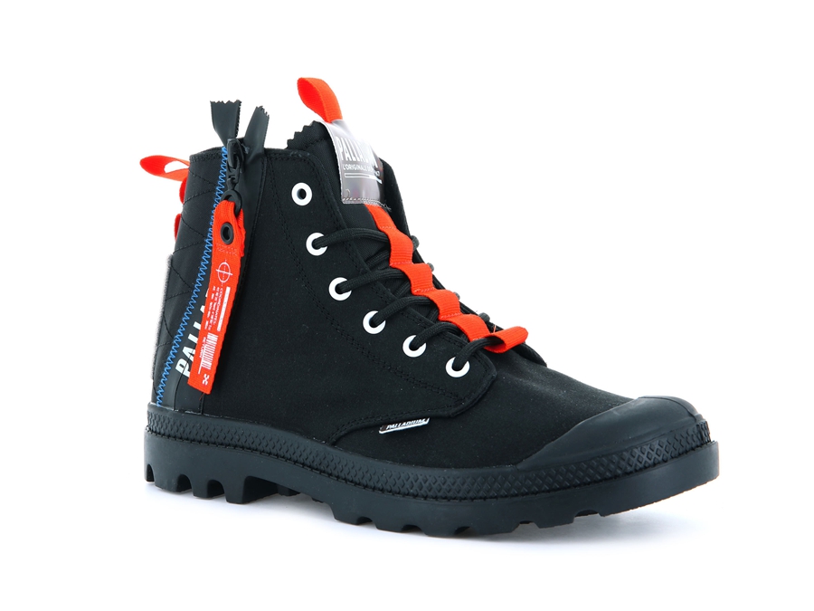 Palladium Pampa Hi Black | AJQ837XL