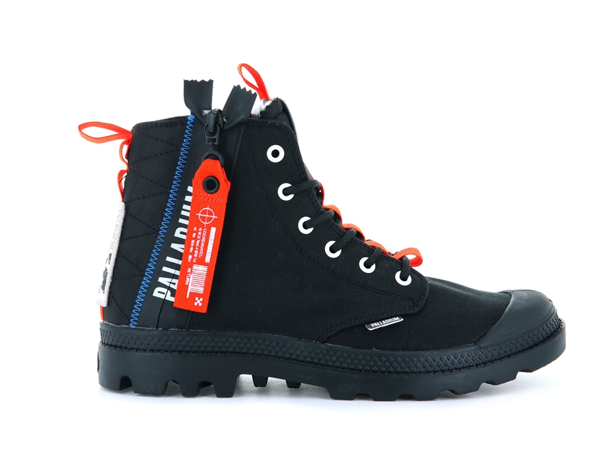 Palladium Pampa Hi Black | AJQ837XL