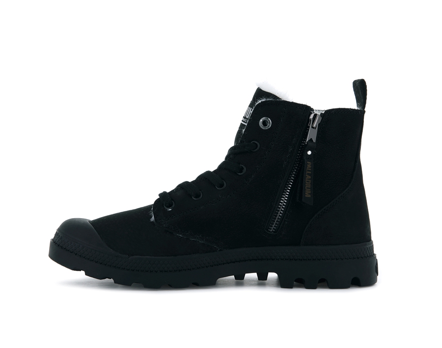 Palladium Pampa Hi Black | EDJ7341CX