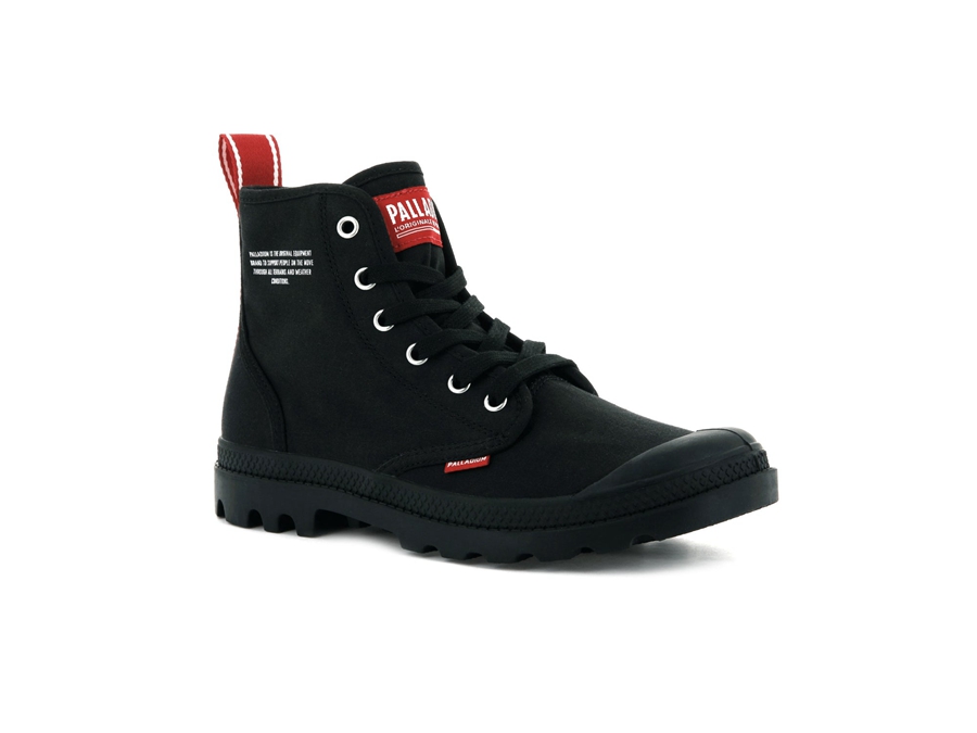 Palladium Pampa Hi Black | EZO1267SY