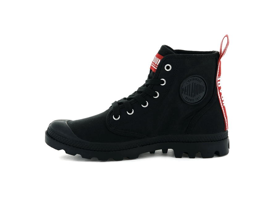 Palladium Pampa Hi Black | EZO1267SY