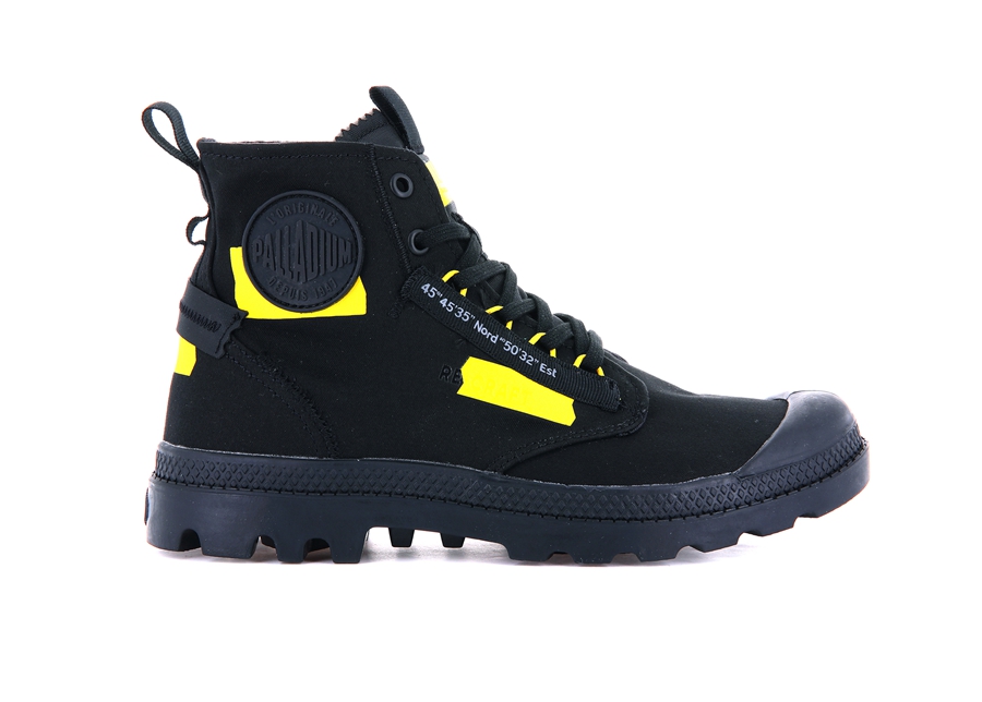 Palladium Pampa Hi Black | PMM714AO