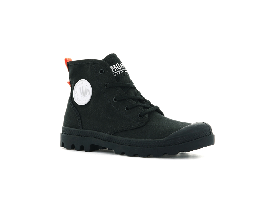 Palladium Pampa Hi Black | YTA7485OY