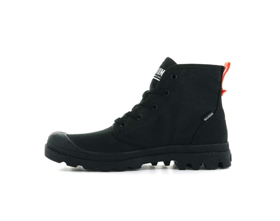 Palladium Pampa Hi Black | YTA7485OY