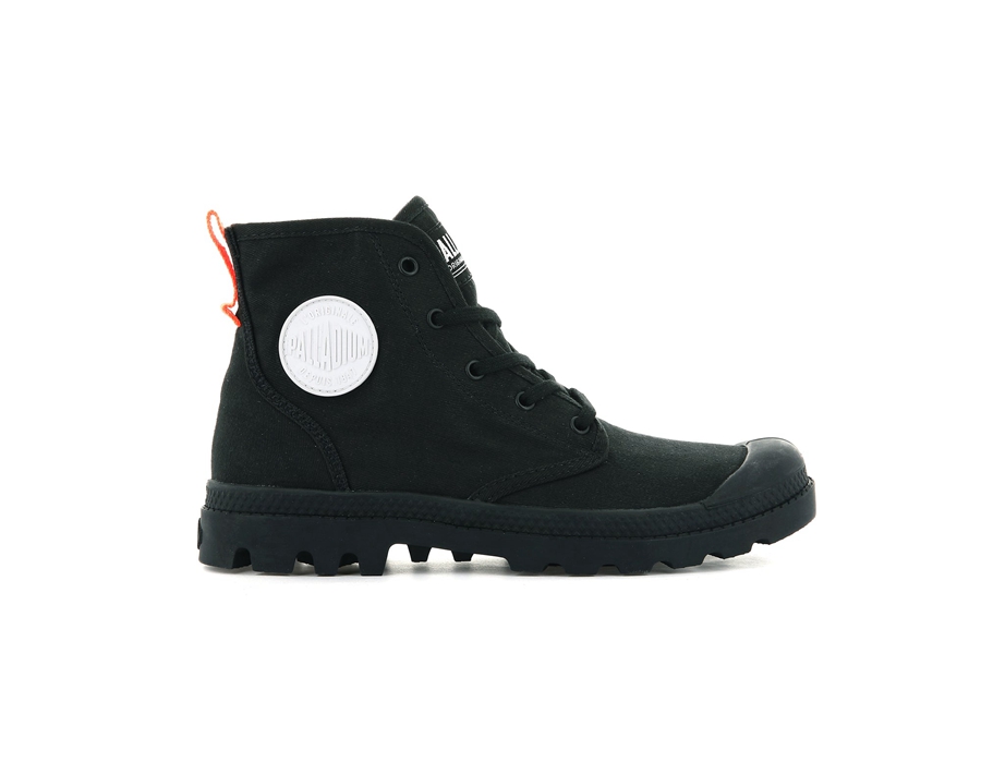 Palladium Pampa Hi Black | YTA7485OY