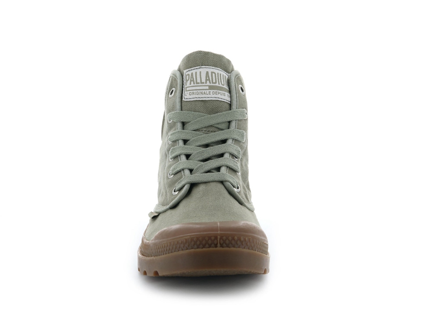 Palladium Pampa Hi Dark Green | EVY6138CI