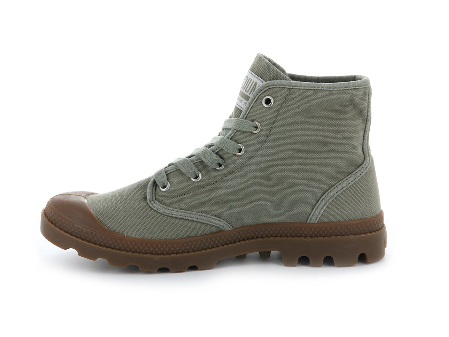 Palladium Pampa Hi Dark Green | EVY6138CI