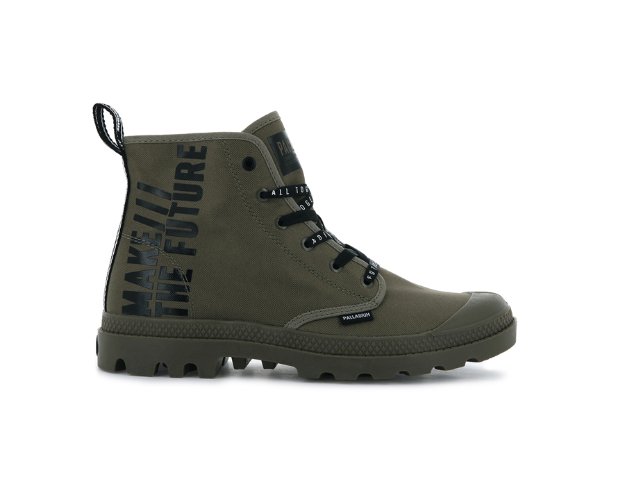 Palladium Pampa Hi Green | FDW9090MA