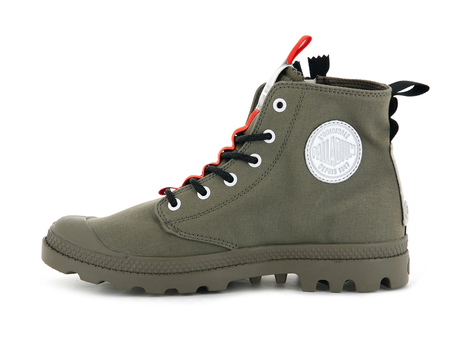 Palladium Pampa Hi Green | HFA5012IR