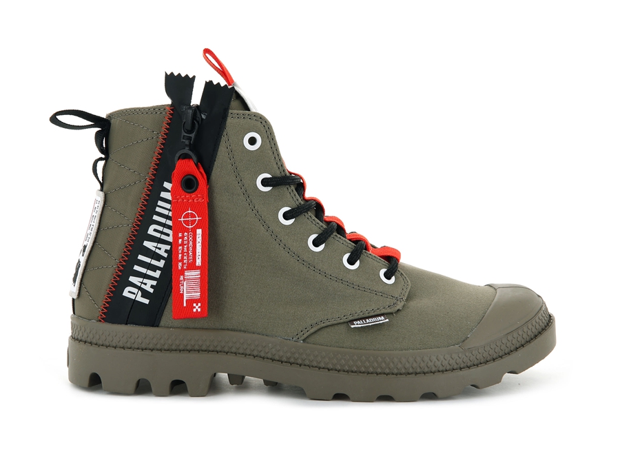 Palladium Pampa Hi Green | HFA5012IR