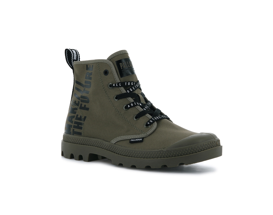 Palladium Pampa Hi Green | XDX1892OX