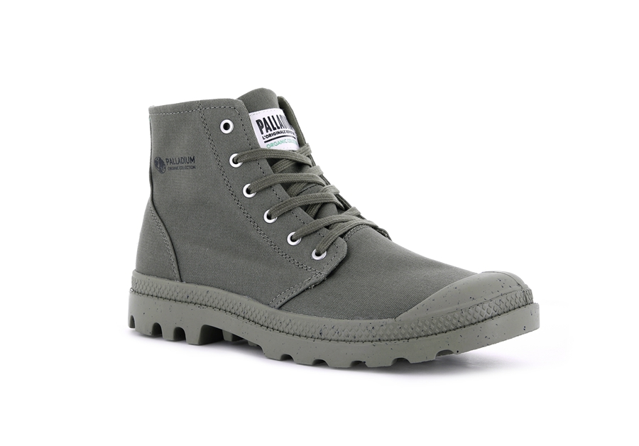 Palladium Pampa Hi Green | YIY3866ZC