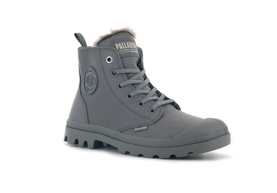 Palladium Pampa Hi Grey | GFV59TB