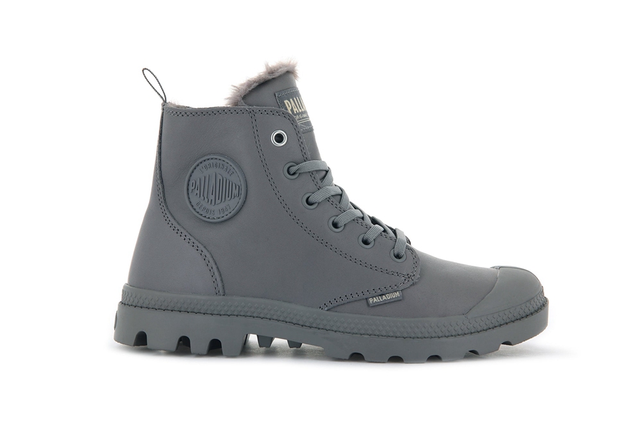 Palladium Pampa Hi Grey | GFV59TB