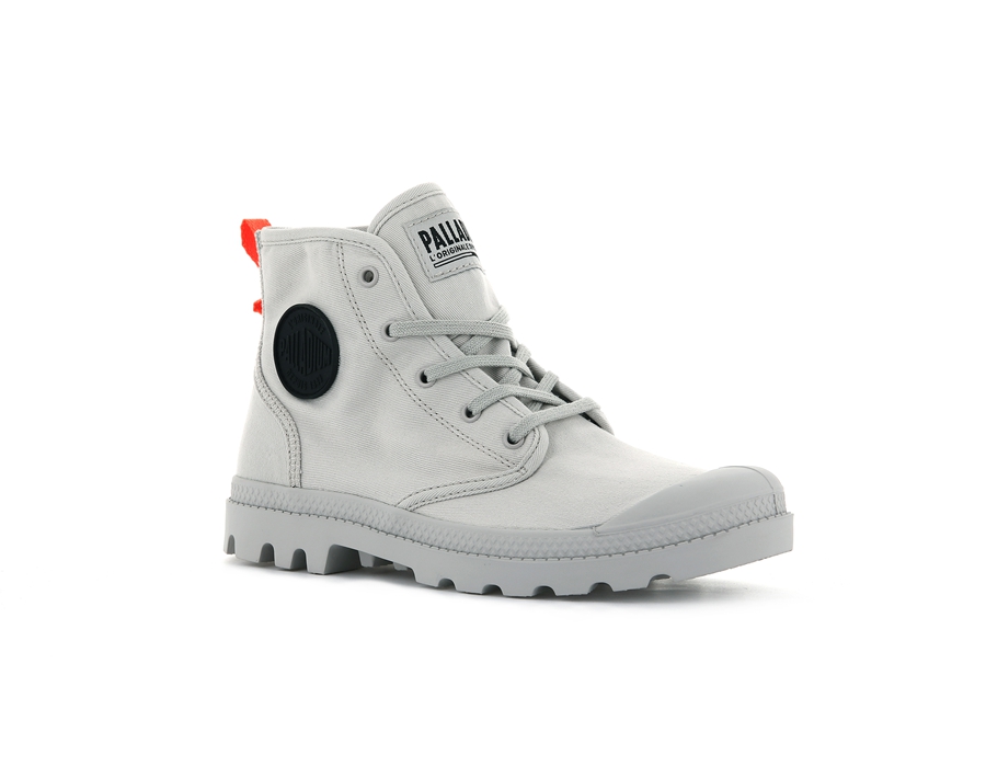 Palladium Pampa Hi Grey | MOV8883QY