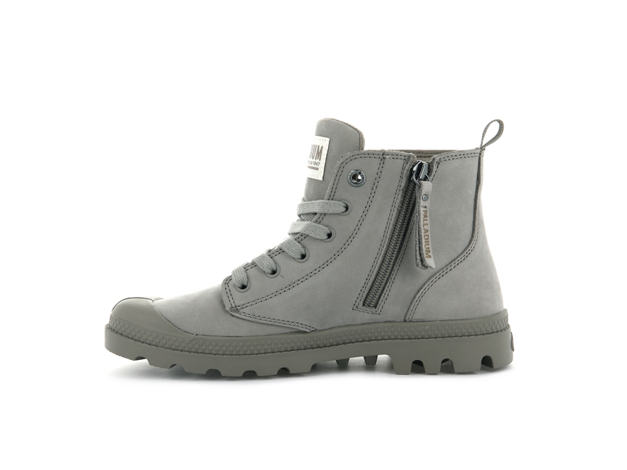 Palladium Pampa Hi Grey | OZX405BC