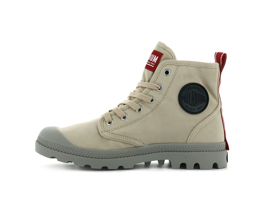 Palladium Pampa Hi Khaki | GNL7466YJ