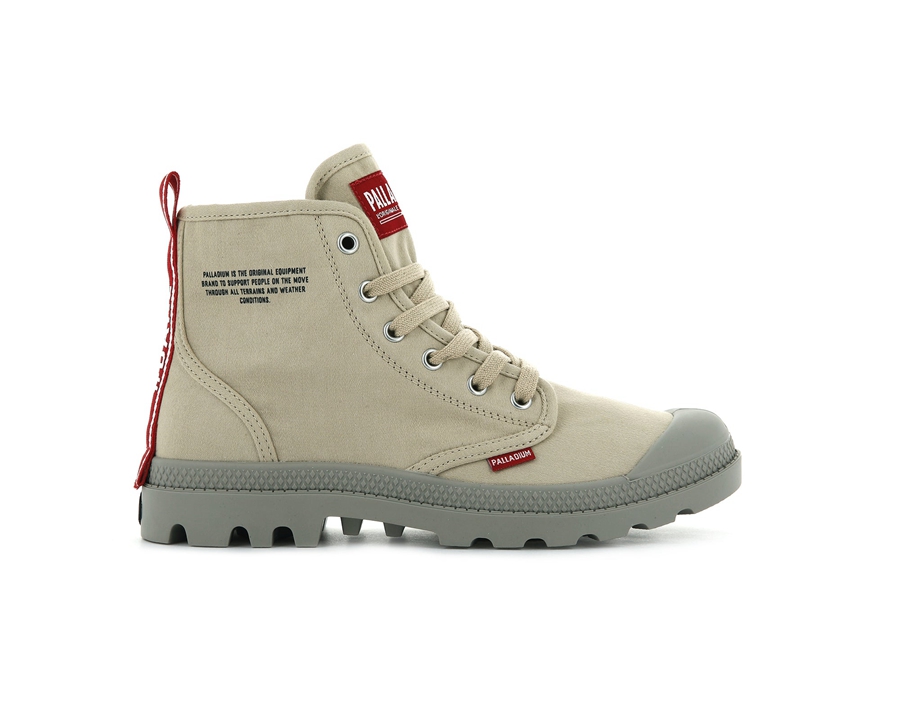 Palladium Pampa Hi Khaki | GNL7466YJ