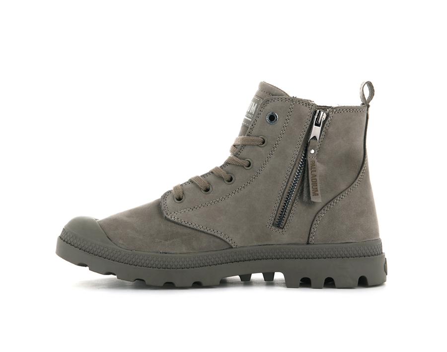 Palladium Pampa Hi Light Green | JCG48100PY