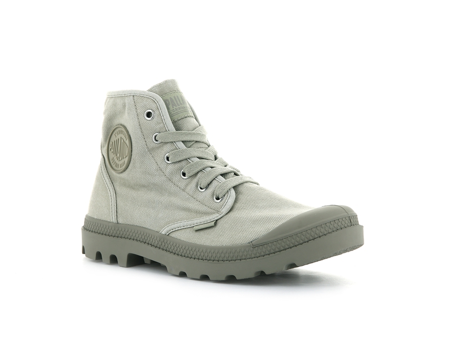 Palladium Pampa Hi Light Green | UQC2522LS