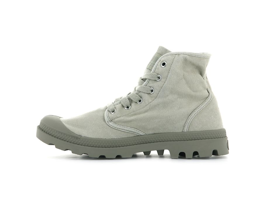 Palladium Pampa Hi Light Green | UQC2522LS