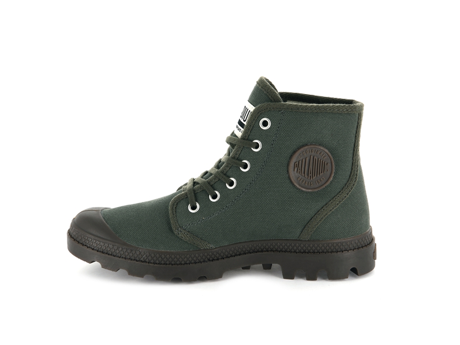 Palladium Pampa Hi Olive Black | CMP9891JQ