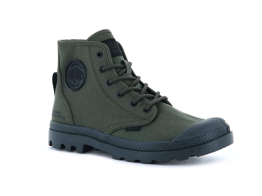 Palladium Pampa Hi Olive | HHH6932FT