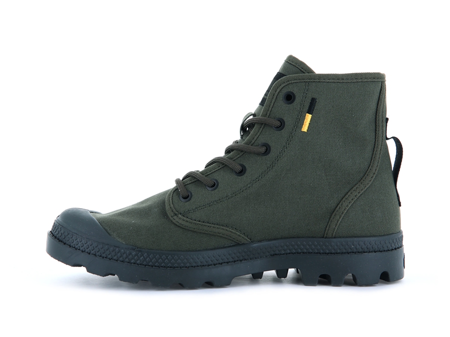 Palladium Pampa Hi Olive | HHH6932FT