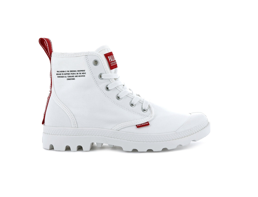 Palladium Pampa Hi White | CAG722HN