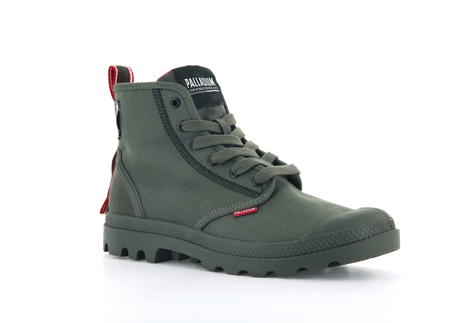 Palladium Pampa Olive | BVU3264MF