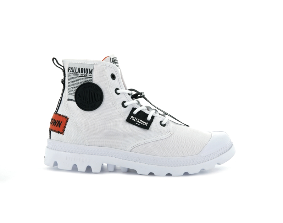 Palladium Pampa White | LUK524BG