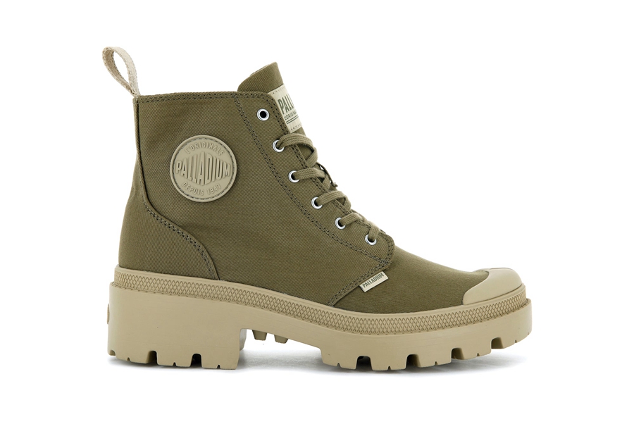 Palladium Pallabase Dark Green | RVS8270KO