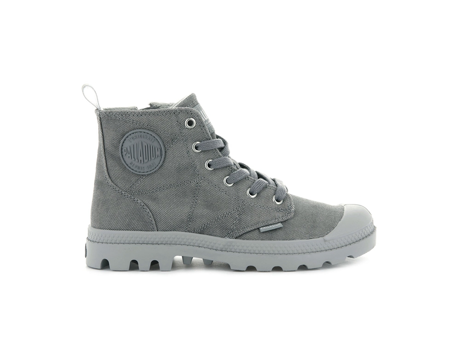 Palladium Pampa Dark Grey | DFL943NZ