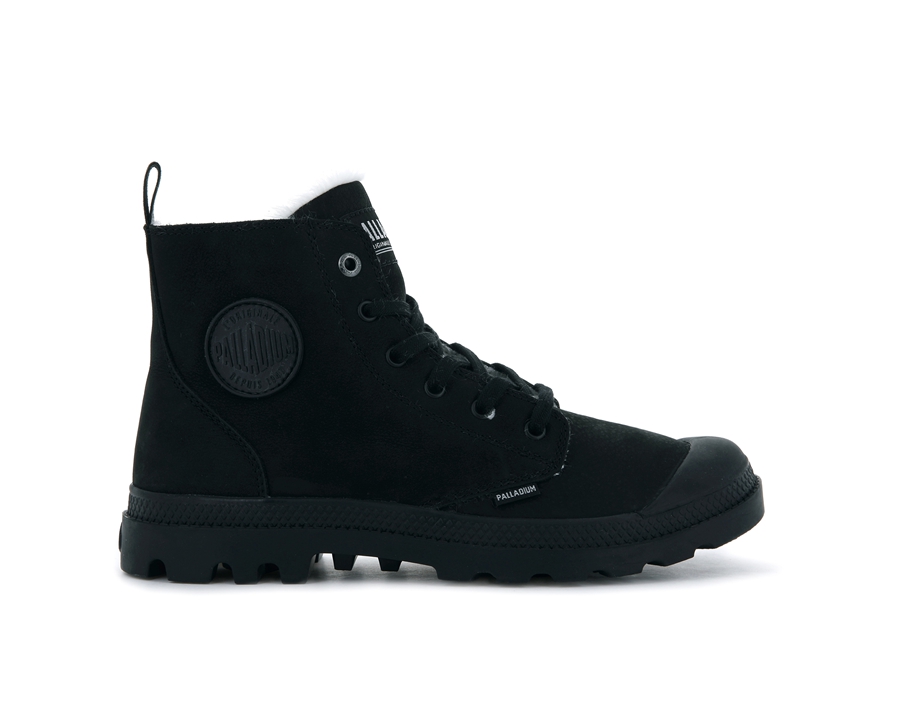 Palladium Pampa Hi Black | EDJ7341CX