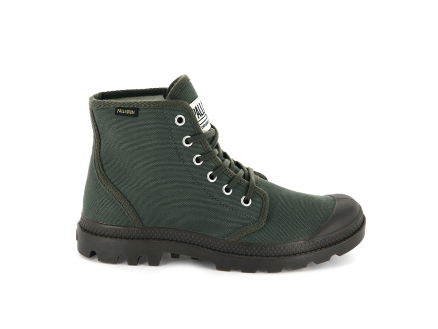 Palladium Pampa Hi Olive Black | CMP9891JQ